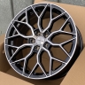 17Х7.5 5*112 ET 38 D 66.6 Vossen HF-2 Черные с полировкой BP