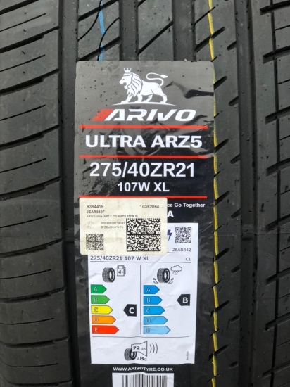 275/40/21 ARIVO Ultra ARZ 5 107W